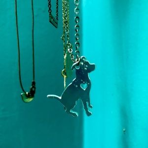 Pitbull Love dog necklace